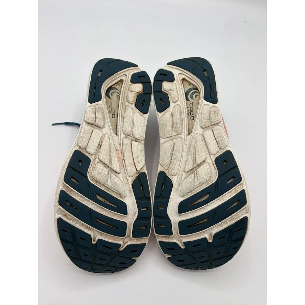 Topo Phantom 2 Women Shoe Size 9.5 Road Trail Running Walk Gym Sneaker Rose Navy